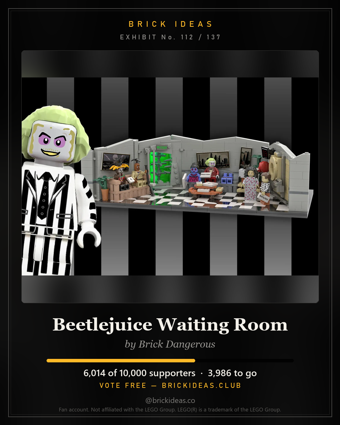 Beetlejuice Waiting Room