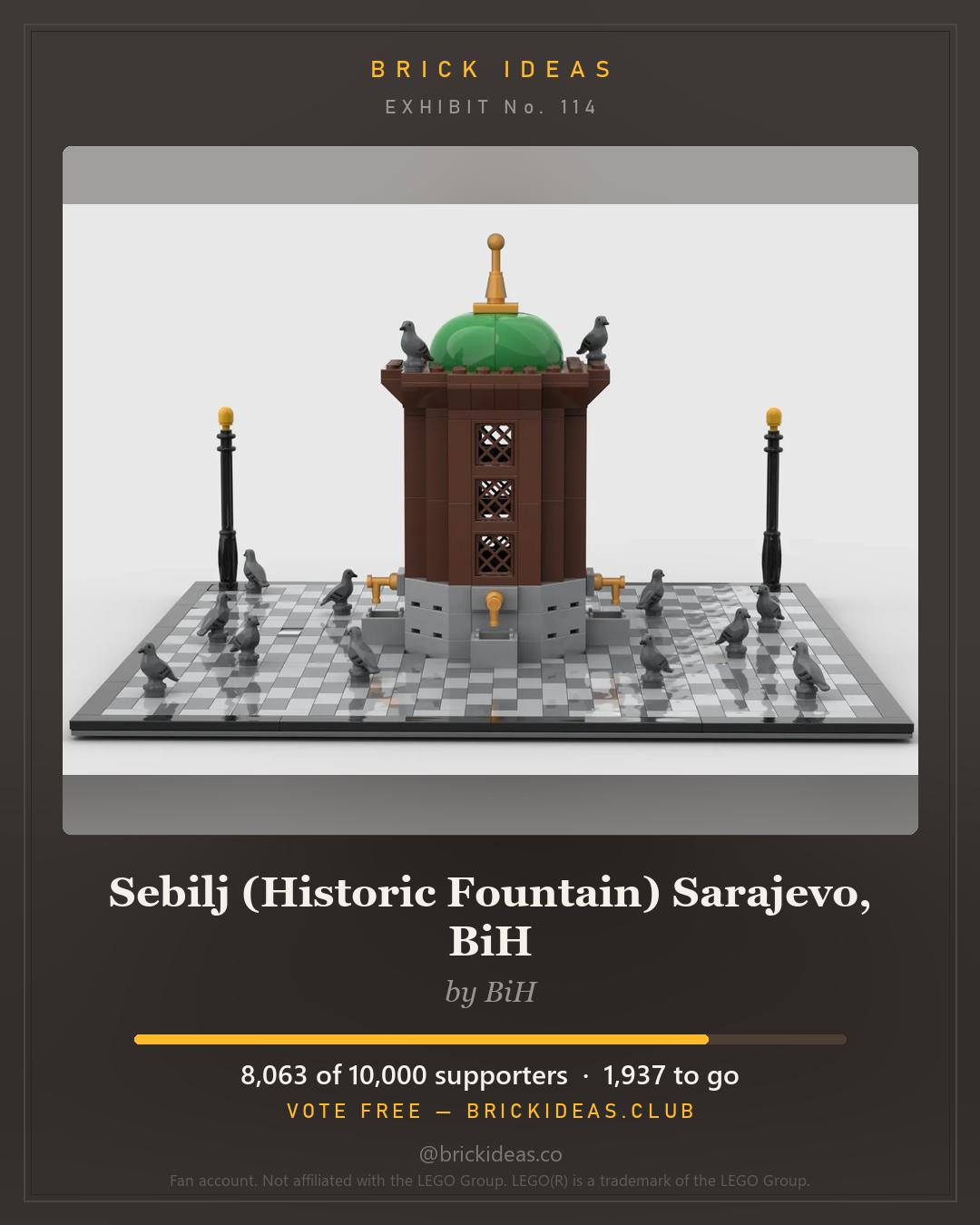 Sebilj (Historic Fountain) Sarajevo, BiH