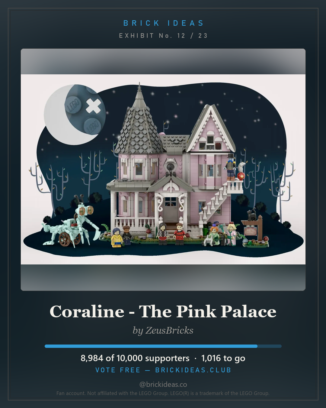 Coraline - The Pink Palace
