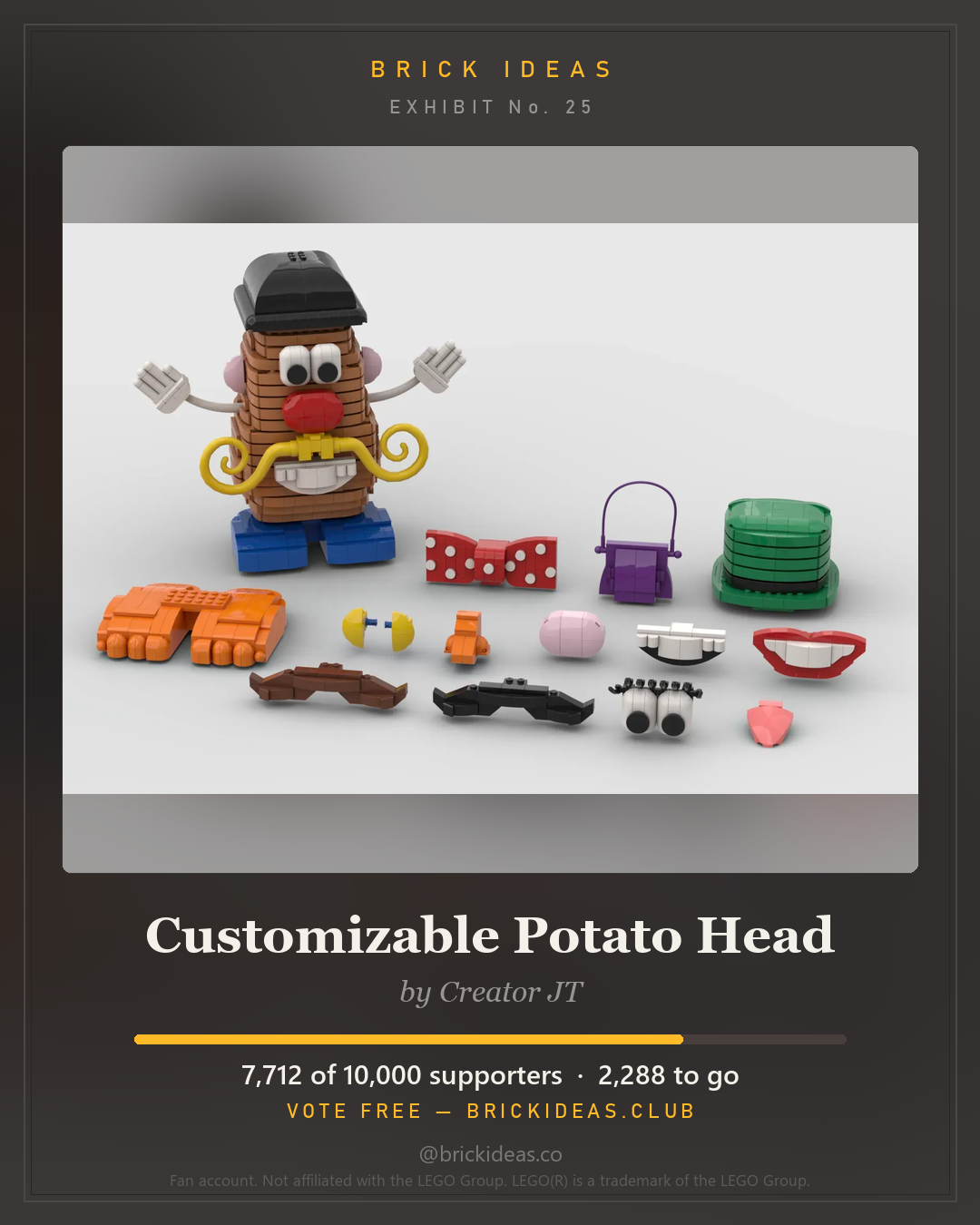 Customizable Potato Head