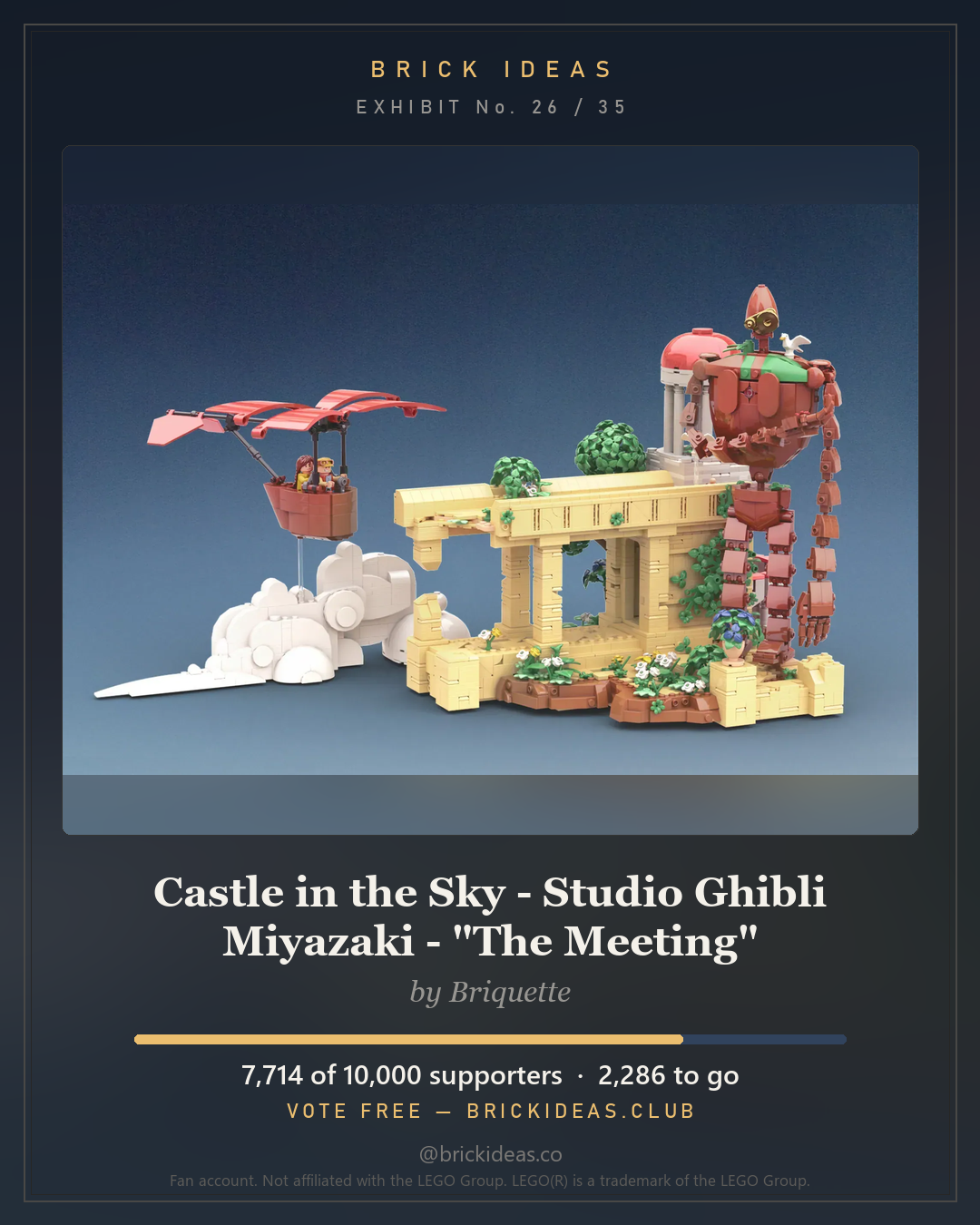 Castle in the Sky - Studio Ghibli Miyazaki - "The Meeting"