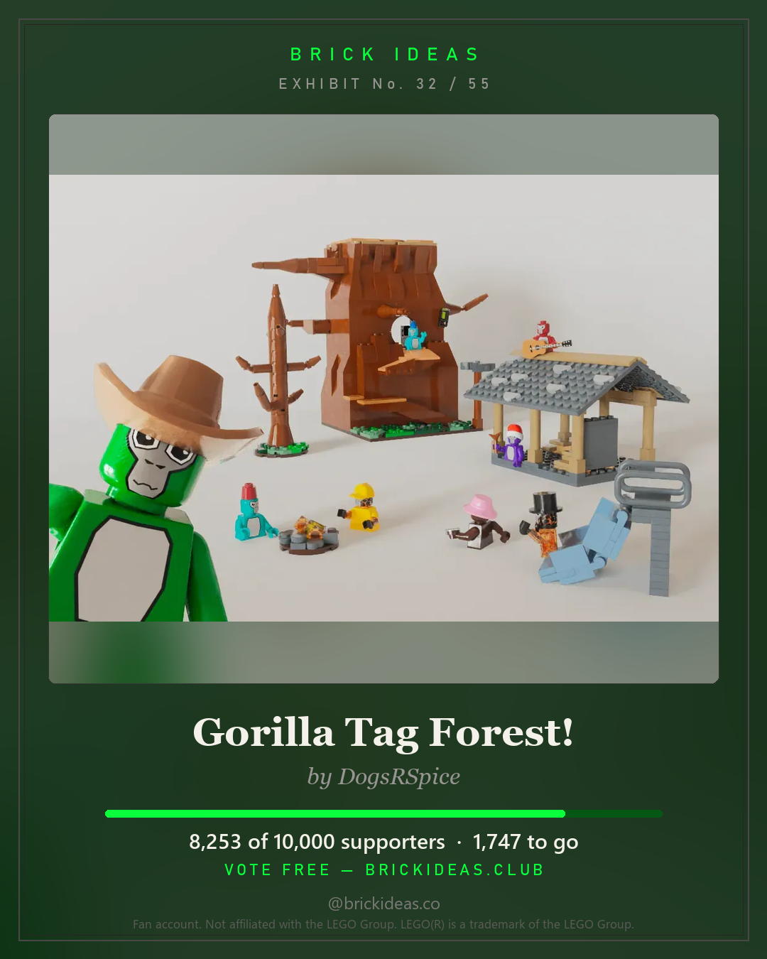 Gorilla Tag Forest!