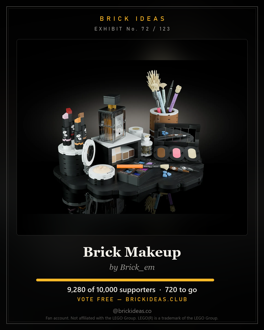 Brick Makeup
