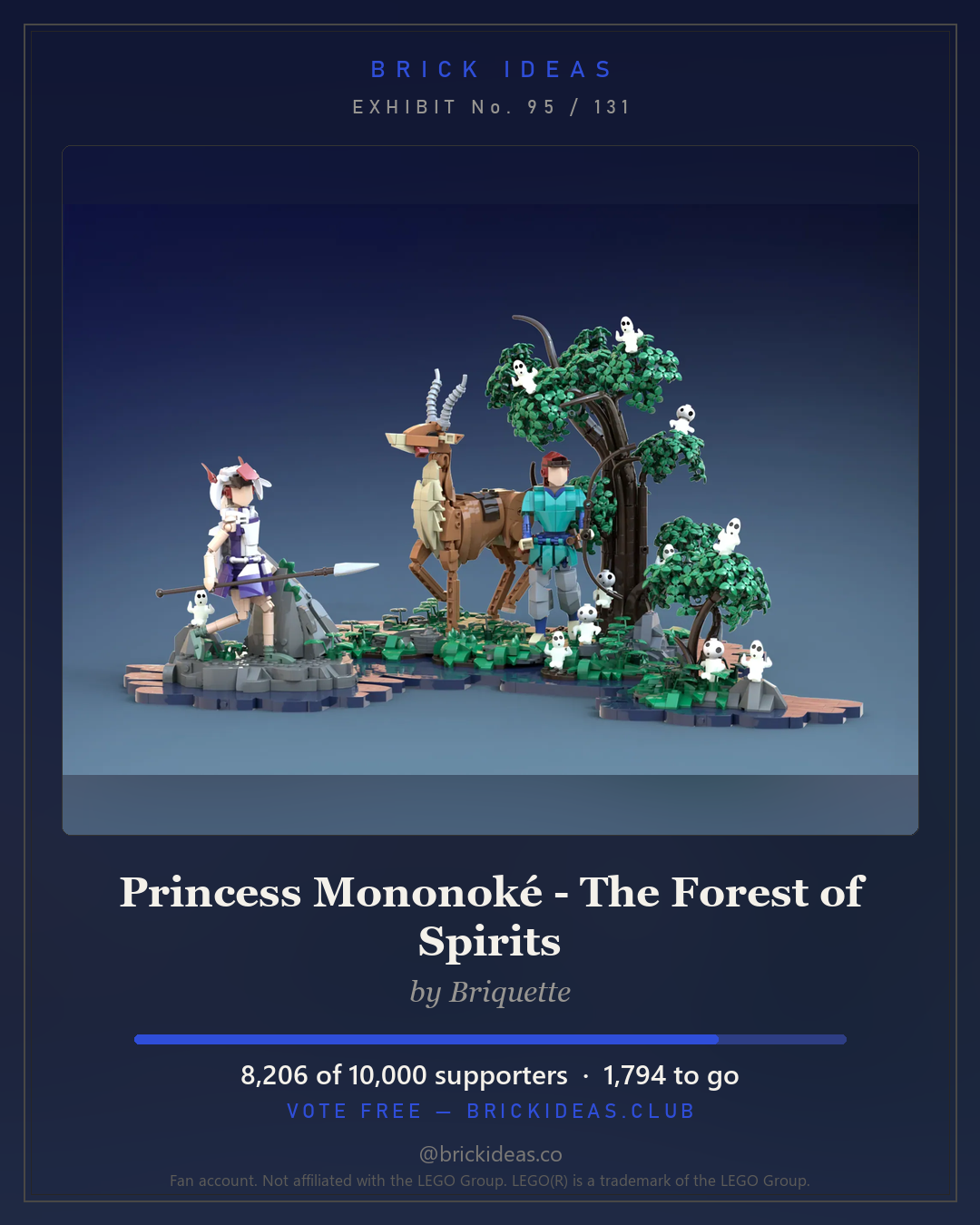 Princess Mononoké - The Forest of Spirits