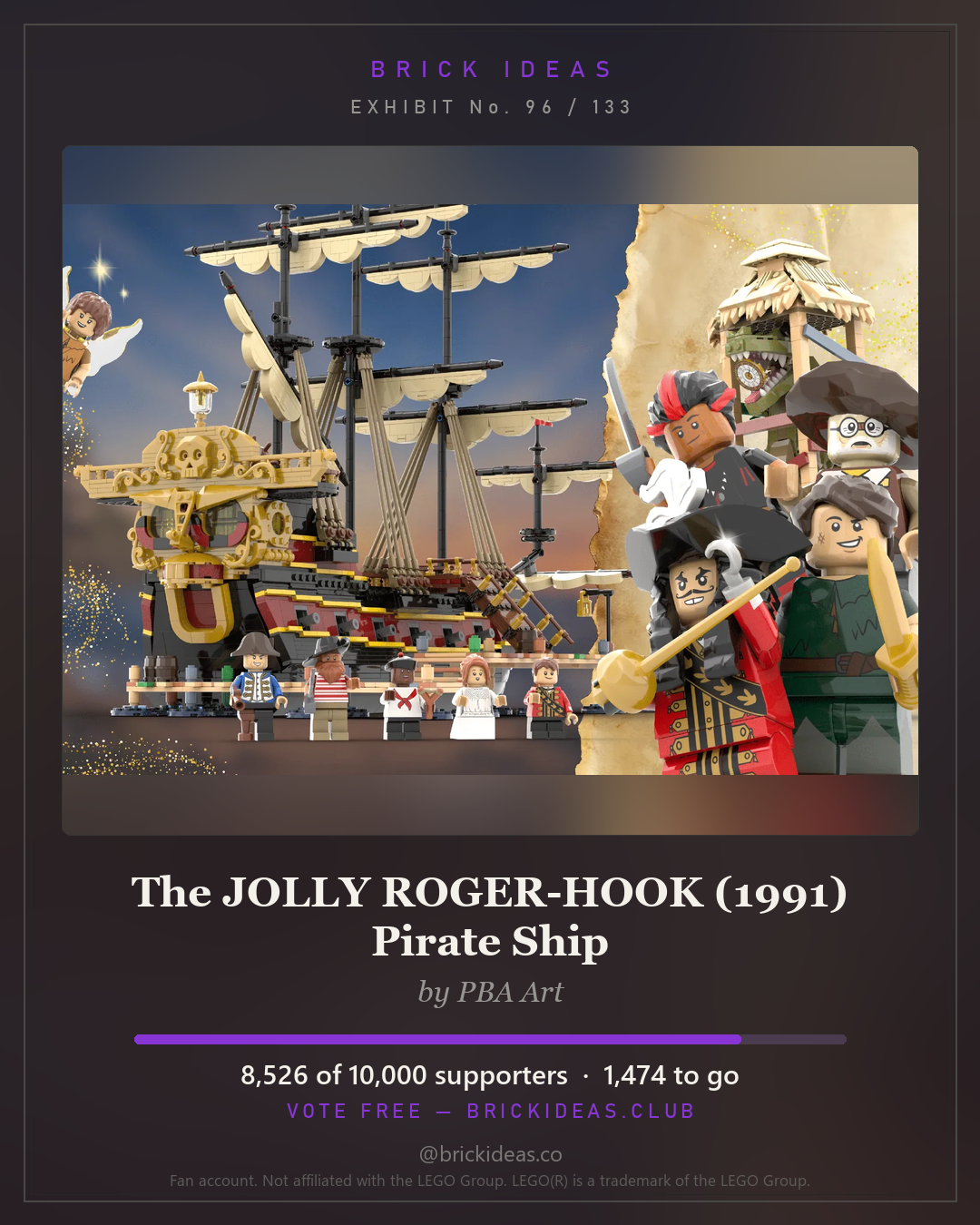 The JOLLY ROGER-HOOK (1991) Pirate Ship